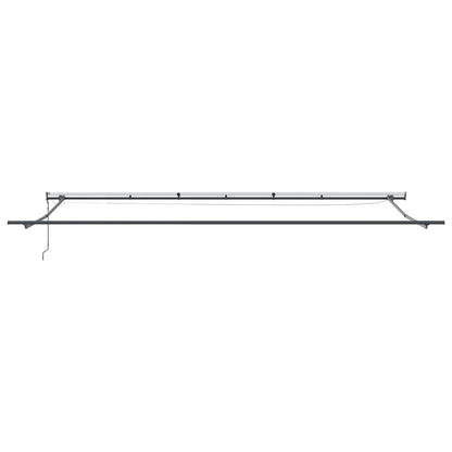 vidaXL Store banne rétractable avec tissu beige 600 x 350 cm
