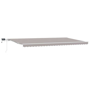 vidaXL Einziehbare Markise mit 600 x 350 cm Stoff