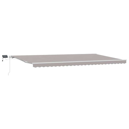 vidaXL Einziehbare Markise mit 600 x 350 cm Stoff