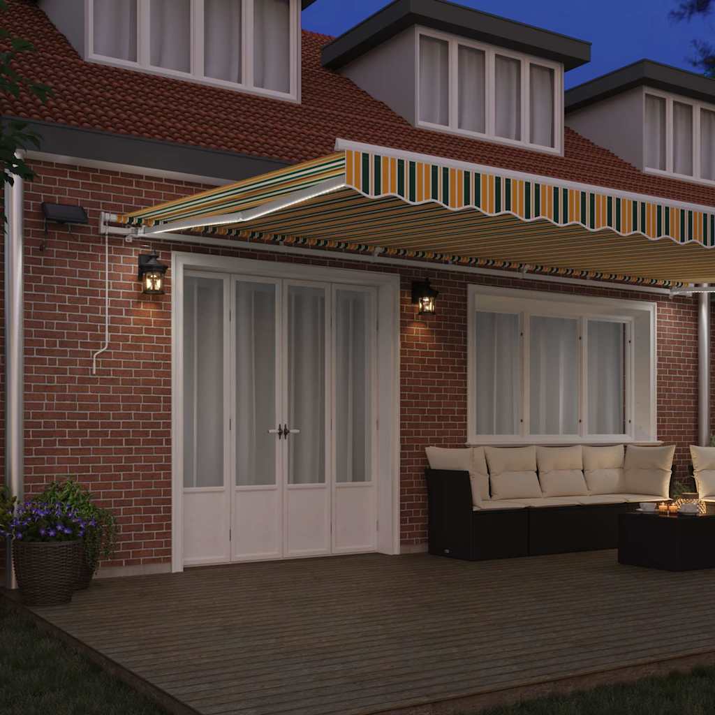 vidaXL Store banne rétractable avec toile 600 x 350 cm