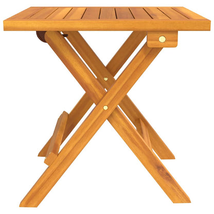 Sonnenliege 3 pcs Braun Massivholz Akazie