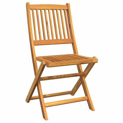 Garten Bistro Set 3 pcs Braun Massivholz Akazie