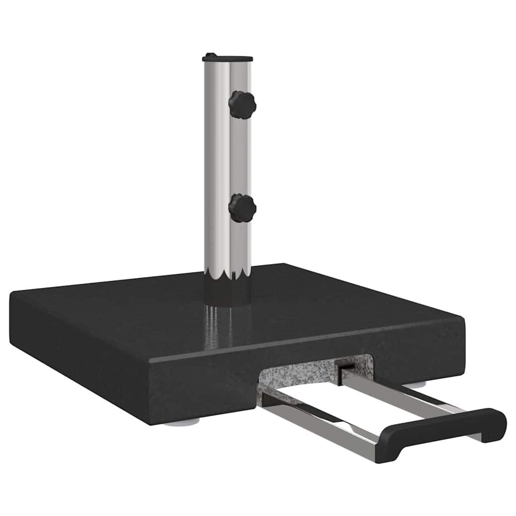 Sonnenschirmständer Schwarz 41 x 41 x 37 cm Granit