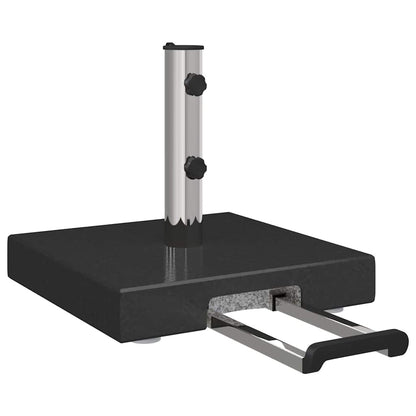 Sonnenschirmständer Schwarz 41 x 41 x 37 cm Granit