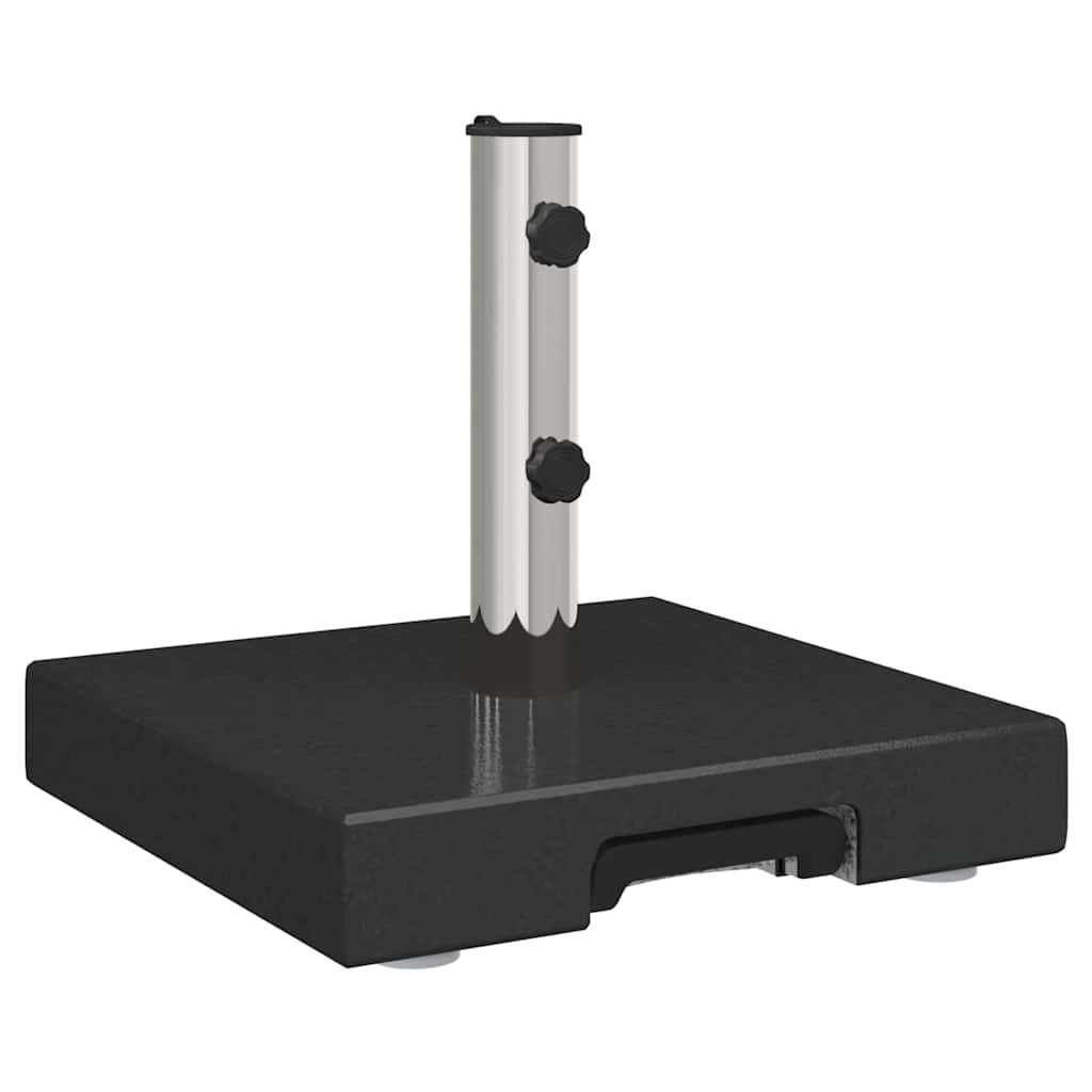 Sonnenschirmständer Schwarz 41 x 41 x 37 cm Granit