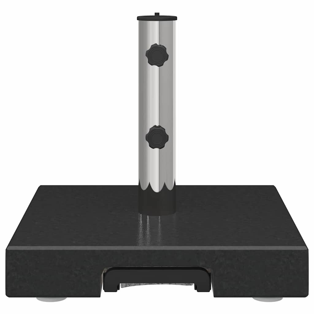 Sonnenschirmständer Schwarz 41 x 41 x 37 cm Granit