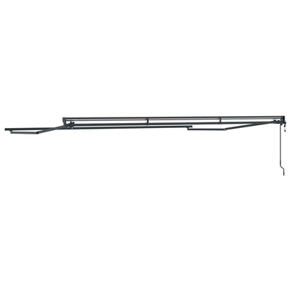 Markisenrahmen Anthrazit 4,5 × 3 m Pulverbeschichteter Stahl