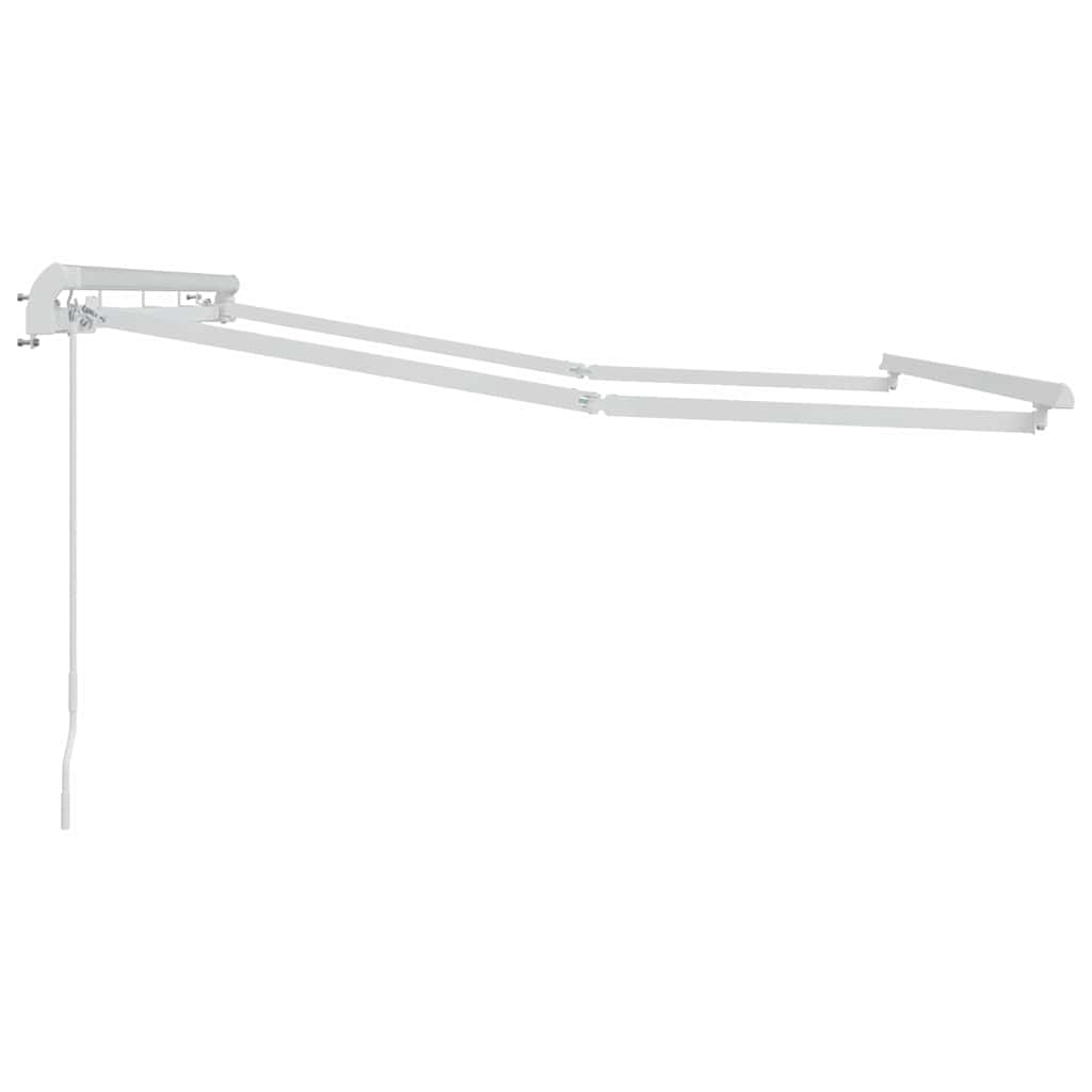 Markisenrahmen Weiß 3 x 2 m Metall