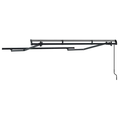 Markisenrahmen Anthrazit 2,5 x 2 m Metall