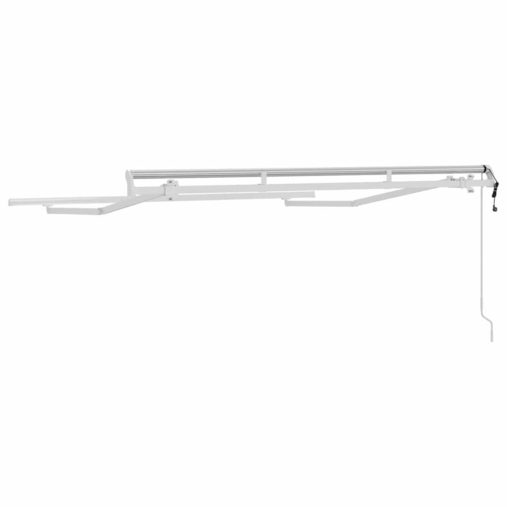 Markisenrahmen Weiß 2,5 x 2 m Metall