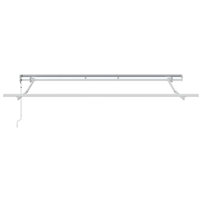 Markisenrahmen Weiß 3,5 x 2 m Metall