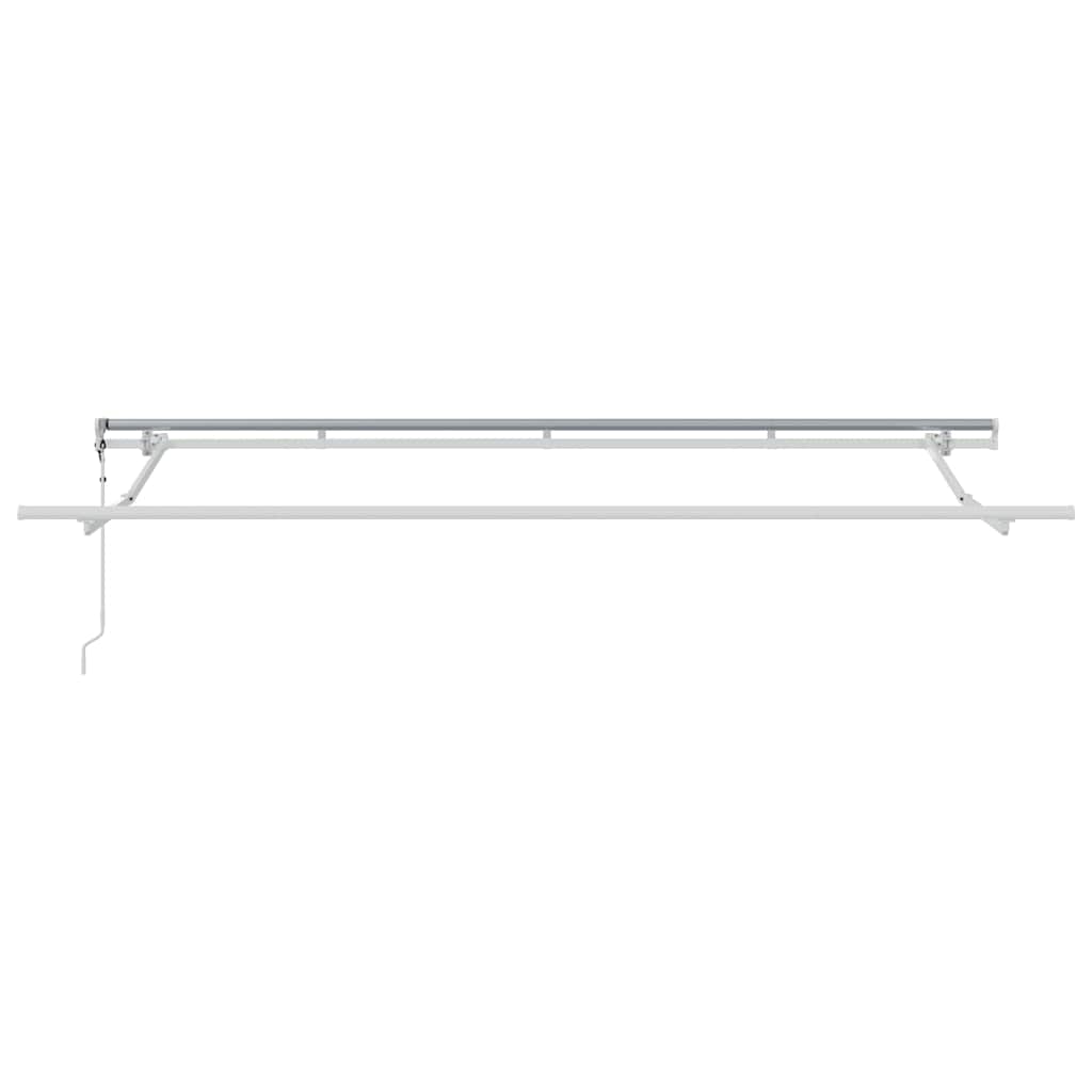 Markisenrahmen Weiß 4 x 2 m Metall