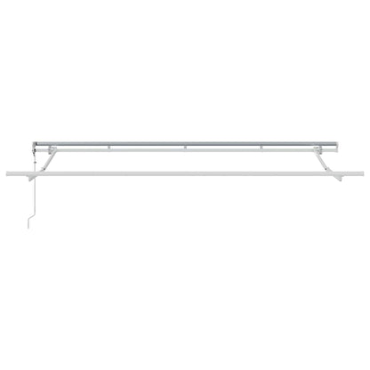 Markisenrahmen Weiß 4 x 2 m Metall