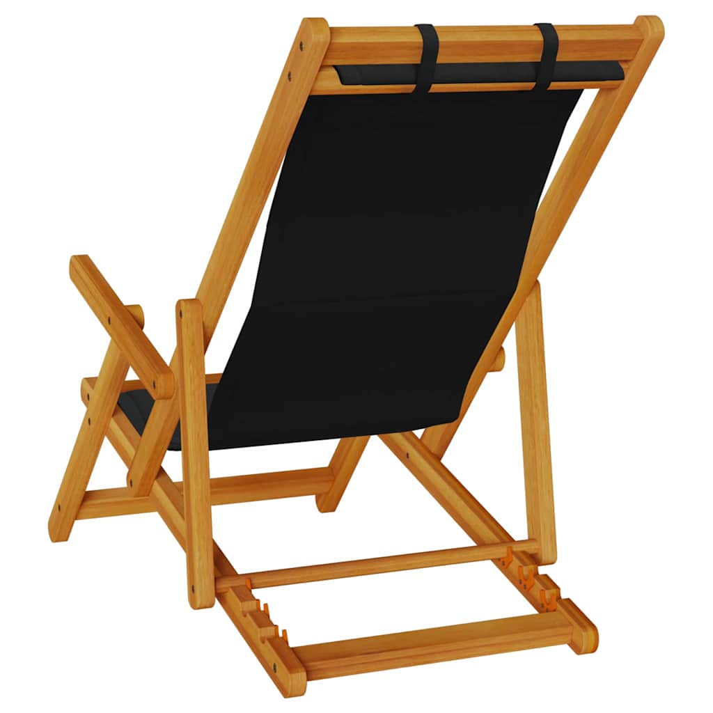 vidaXL Liegestuhl 2 pcs Braun 61.5 x 123 x 82cm Massivholz Akazie