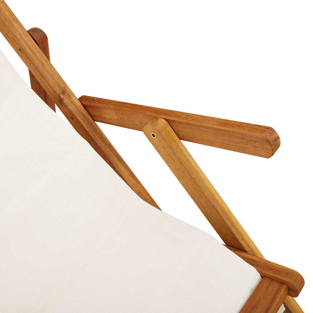 vidaXL Liegestuhl 2 pcs Braun 61.5 x 123 x 82cm Massivholz Akazie