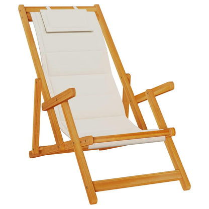vidaXL Liegestuhl 2 pcs Braun 61.5 x 123 x 82cm Massivholz Akazie