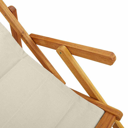 vidaXL Liegestuhl 2 pcs Braun 61.5 x 123 x 82cm Massivholz Akazie