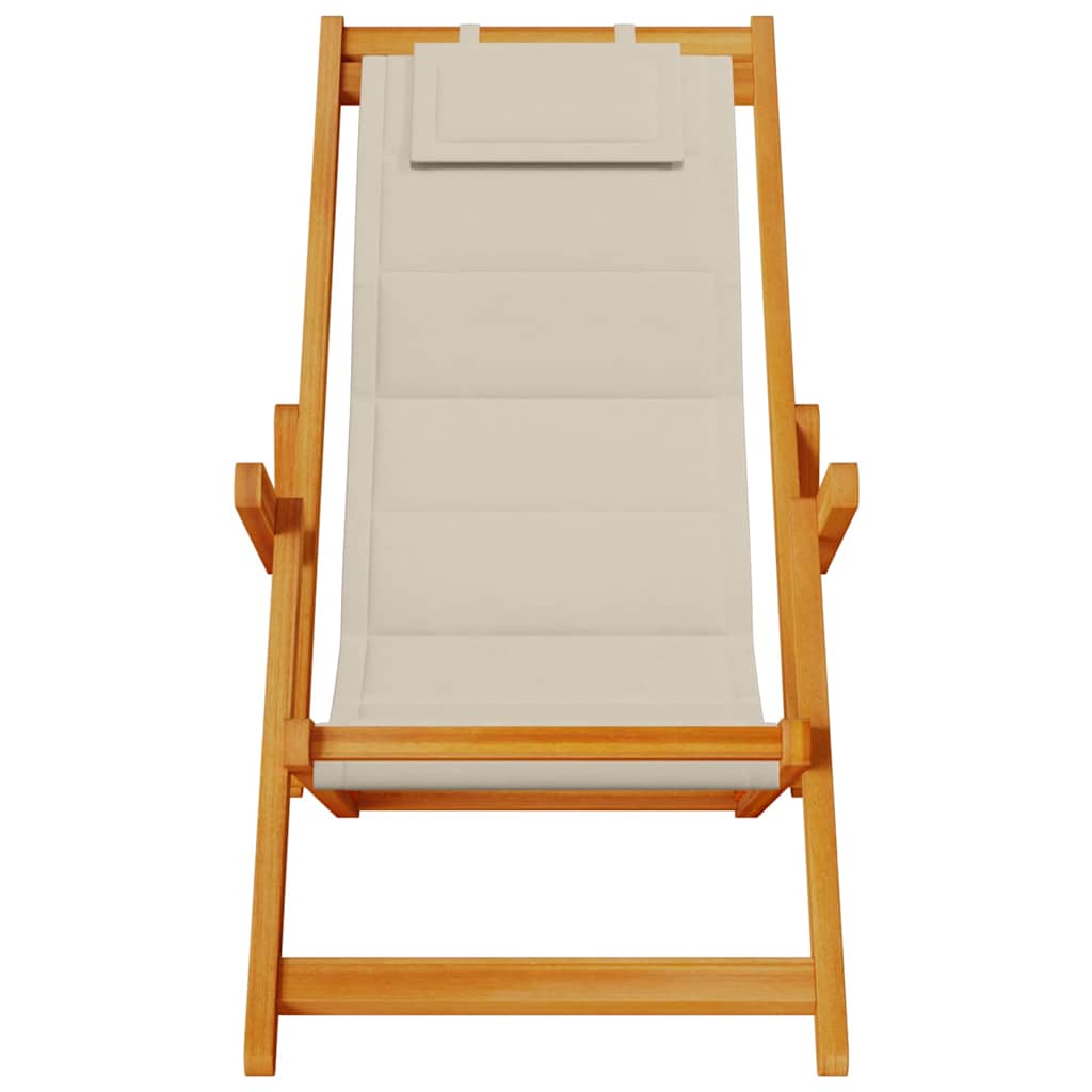 vidaXL Liegestuhl 2 pcs Braun 61.5 x 123 x 82cm Massivholz Akazie