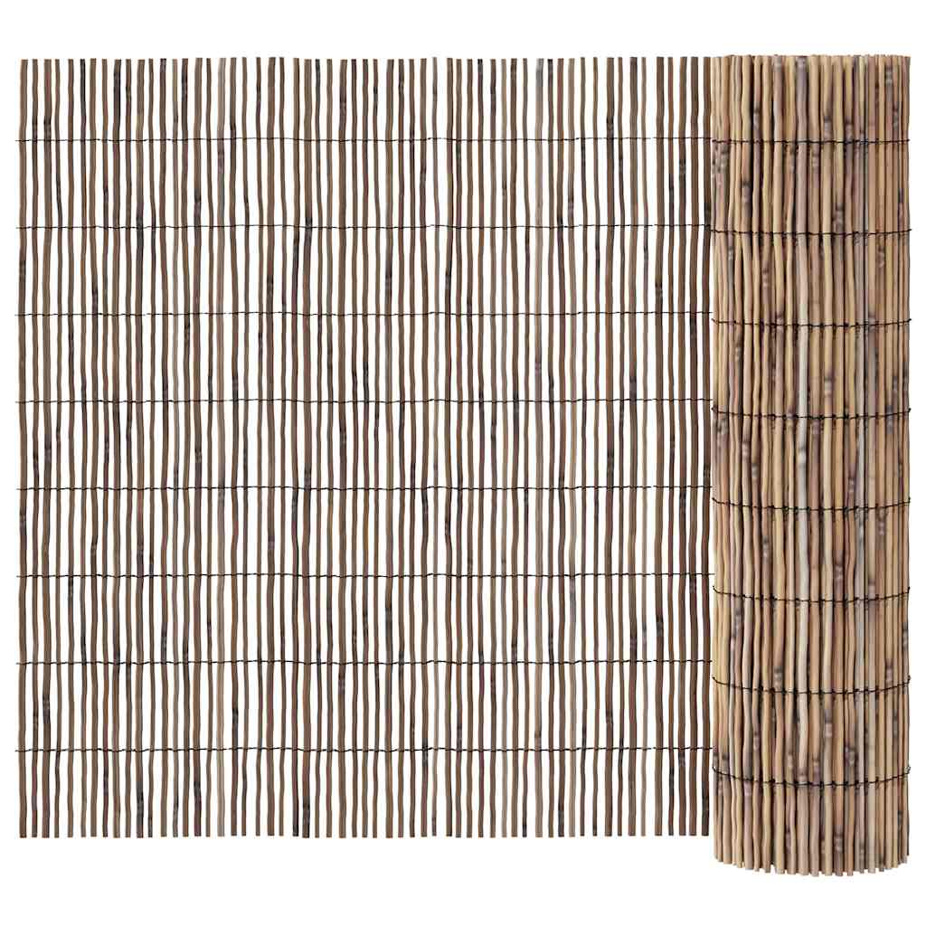vidaXL Schilfrohrzaun Braun 400 x 140 cm Schilf
