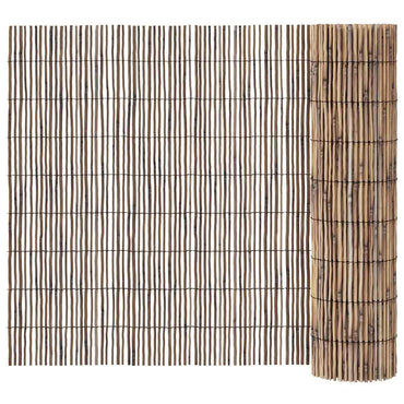 vidaXL Schilfrohrzaun Braun 500 x 140 cm Schilf