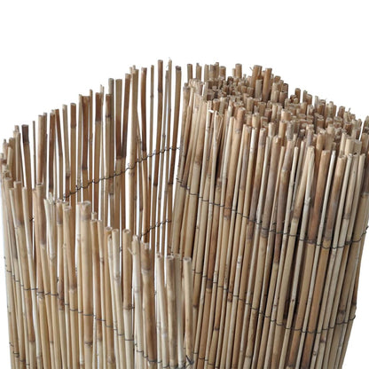 vidaXL Schilfrohrzaun Natur 600 x 140 cm Schilf