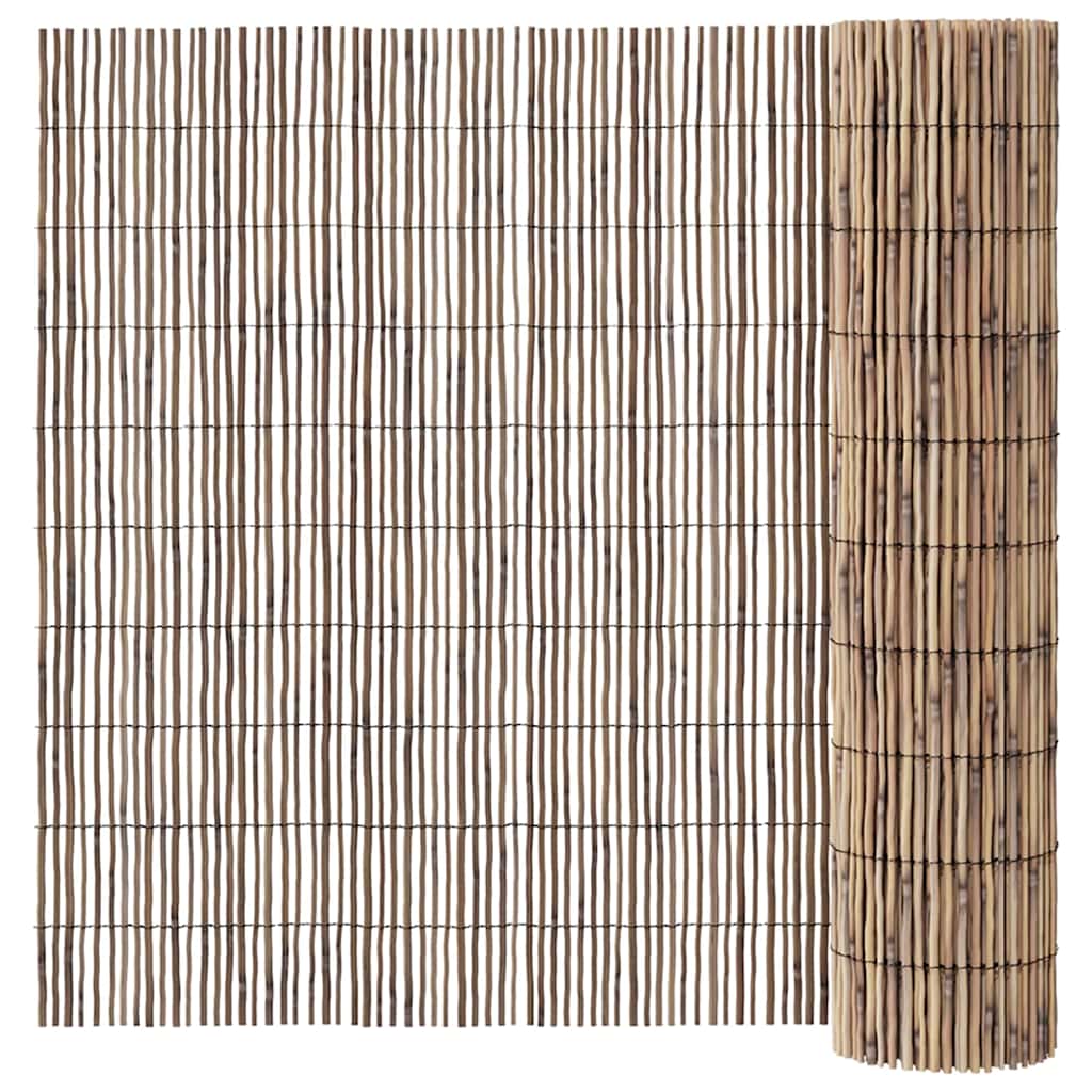 vidaXL Schilfrohrzaun Braun 400 x 160 cm Schilf