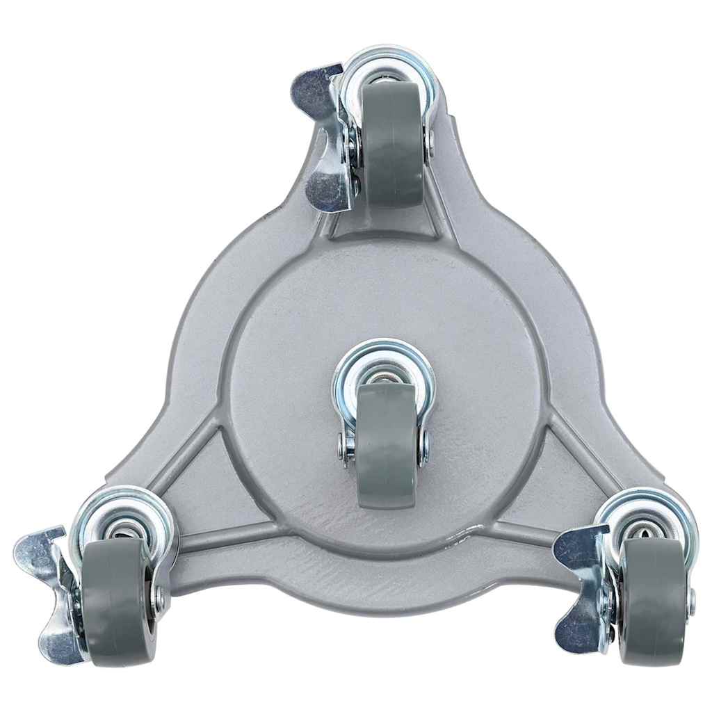 Möbelrollen 4 Stk. mit Heber 19x17,5x6 cm Stahl 1000 kg