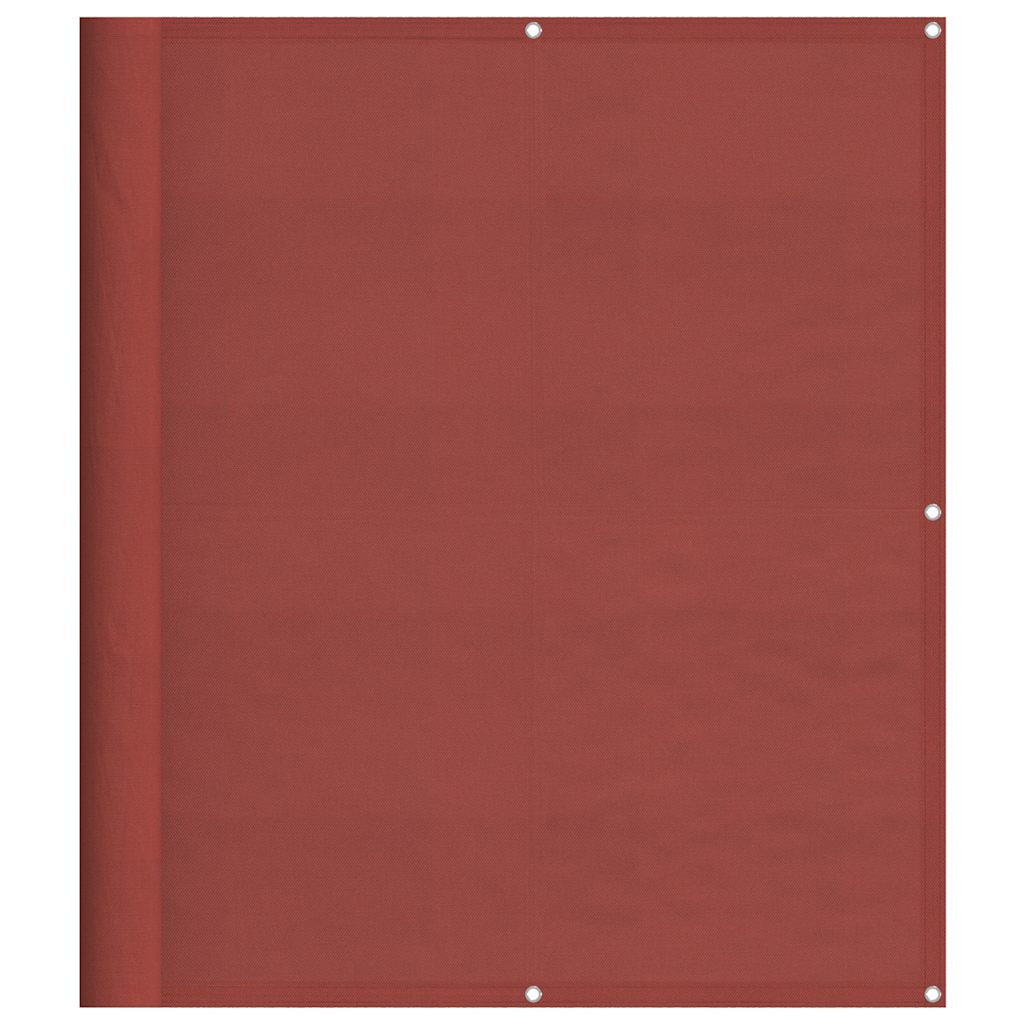 Balkon-Sichtschutz Terrakotta 120x1000cm 100 % Polyester-Oxford