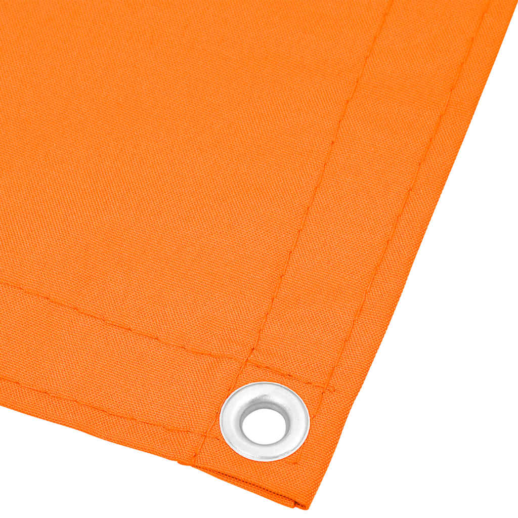 vidaXL Balkon-Sichtschutz Orange 75x1000 cm 100 % Polyester-Oxford