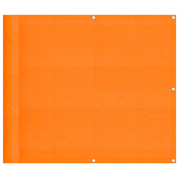 vidaXL Balkon-Sichtschutz Orange 90x1000 cm 100% Polyester-Oxford