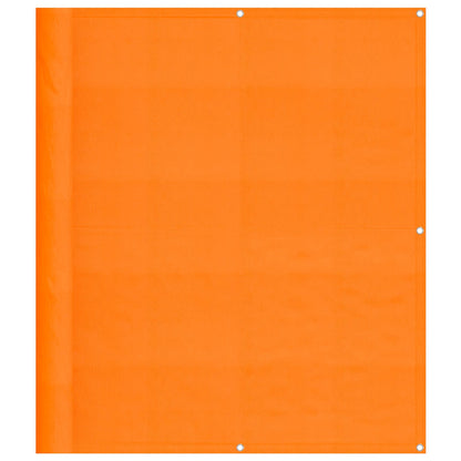 vidaXL Balkon-Sichtschutz Orange 120x800 cm 100% Polyester-Oxford