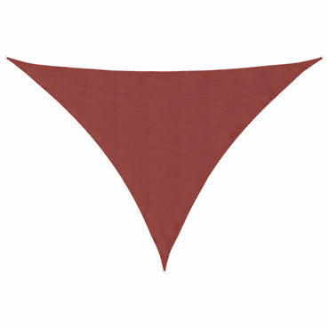 vidaXL Sonnensegel Terrakotta 7x5x5 m 100% Polyester Oxford