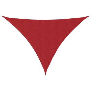 vidaXL Sonnensegel Rot 7x5x5 m 100% Polyester Oxford