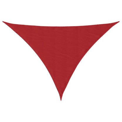 vidaXL Sonnensegel Rot 7x5x5 m 100% Polyester Oxford