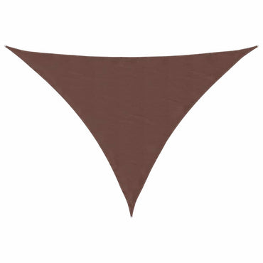 vidaXL Sonnensegel Braun 7x5x5 m 100% Polyester Oxford