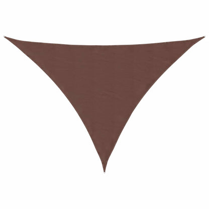 vidaXL Sonnensegel Braun 7x5x5 m 100% Polyester Oxford