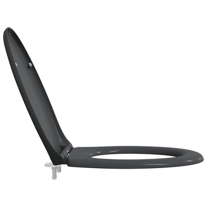 Toilettensitz Anthrazit 47 x 37 x 4 cm Duroplast