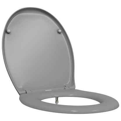 Toilettensitz Grau 47 x 37 x 4 cm Duroplast