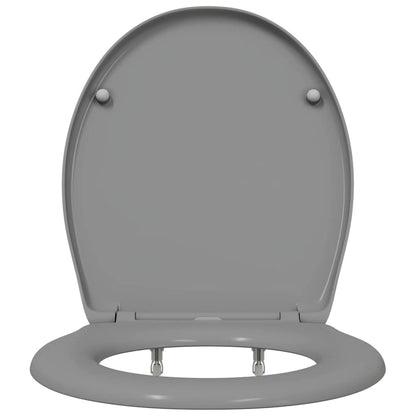 Toilettensitz Grau 47 x 37 x 4 cm Duroplast