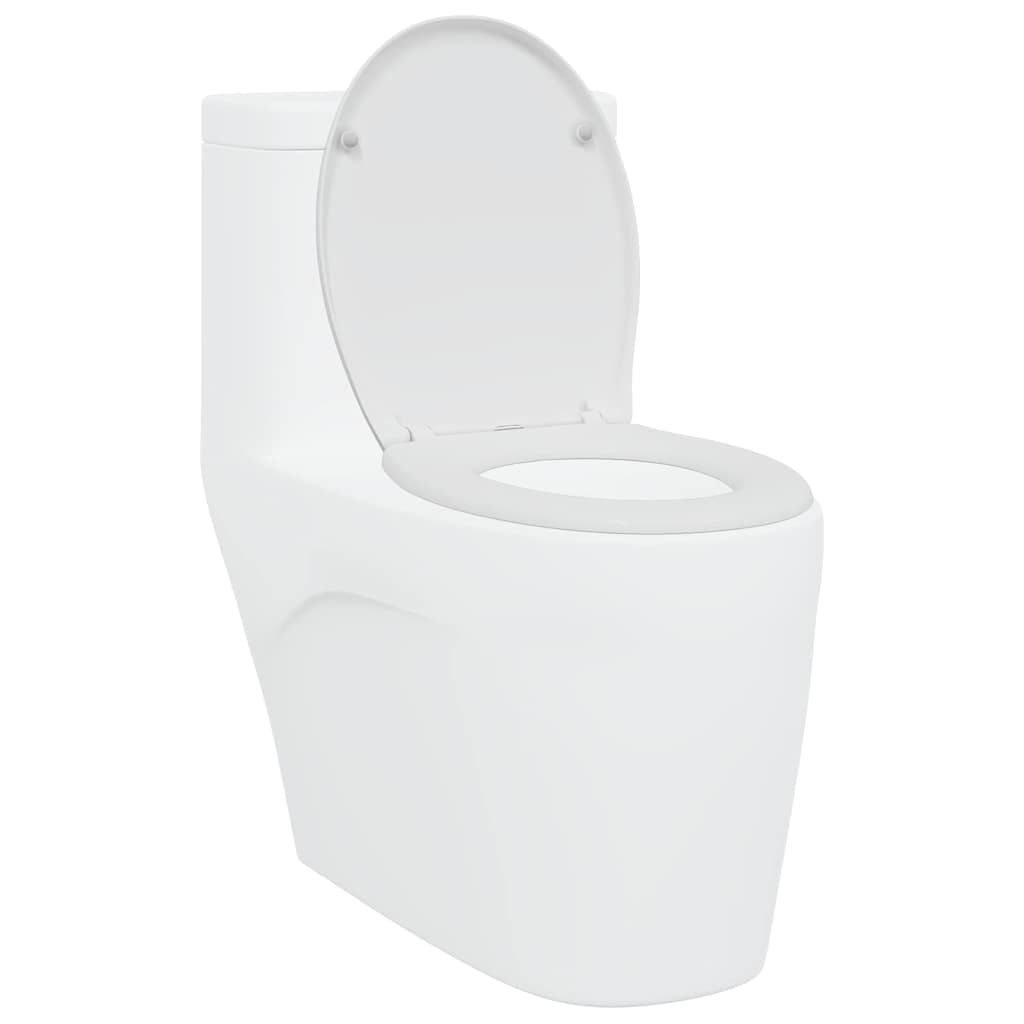 Toilettensitz Weiß 47 x 37 x 4 cm Duroplast