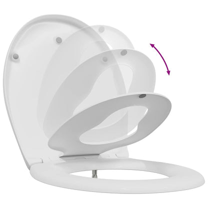 Toilettensitz Weiß 47 x 37 x 4 cm Duroplast