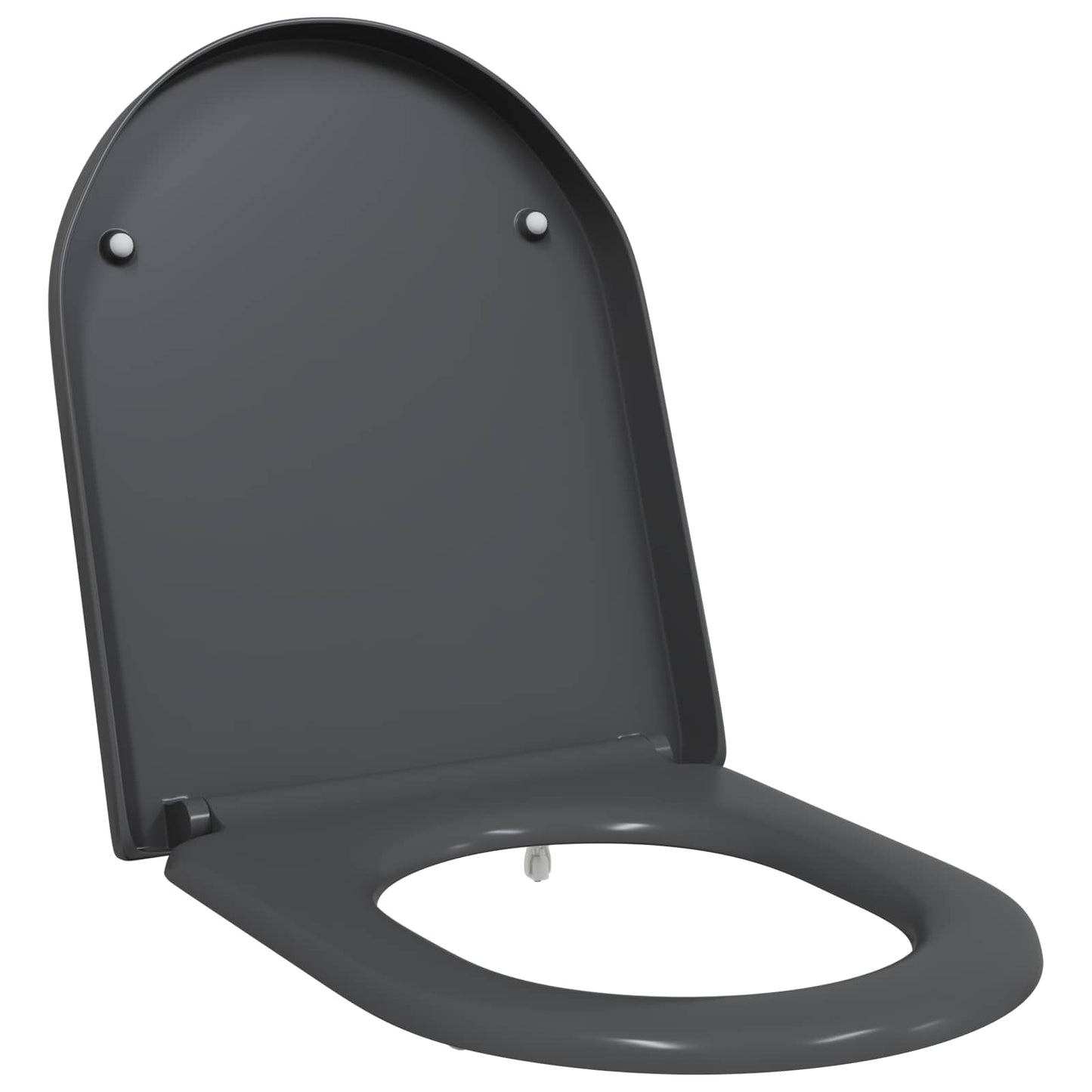 Toilettensitz Anthrazit 49 x 36 x 4 cm Duroplast