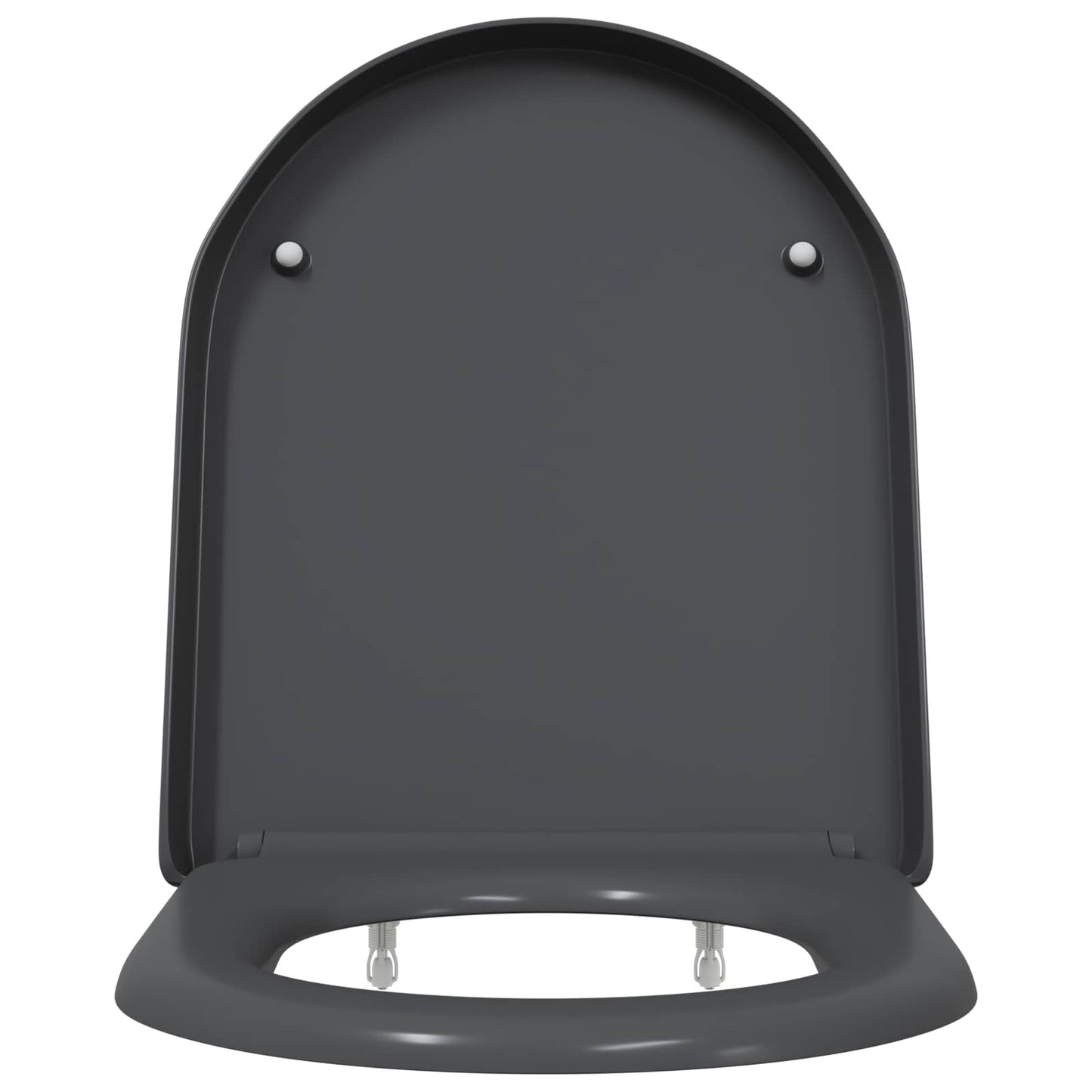 Toilettensitz Anthrazit 49 x 36 x 4 cm Duroplast