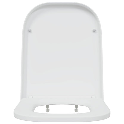 Toilettensitz Weiß 47,5 x 35 x 3,6 cm Duroplast