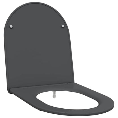Toilettensitz Anthrazit 47 x 36 x 3,4 cm Duroplast