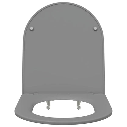Toilettensitz Grau 47 x 36 x 3,4 cm Duroplast