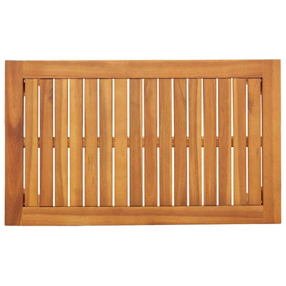 vidaXL Salon de jardin 4 pcs Marron 120 x 65,5 x 79 cm Bois d'acacia massif