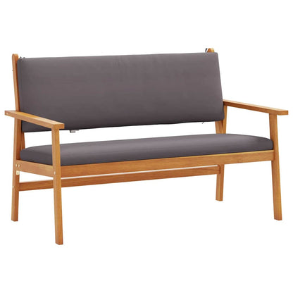 vidaXL Gartensofa-set 3 pcs Braun 120 x 65,5 x 79 cm Massivholz Akazie