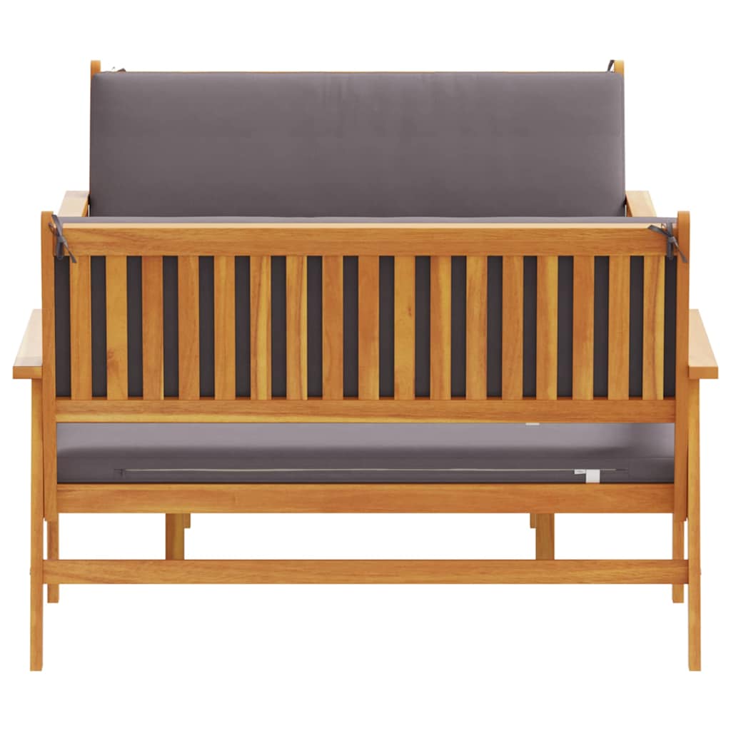 vidaXL Gartensofa-set 3 pcs Braun 120 x 65,5 x 79 cm Massivholz Akazie