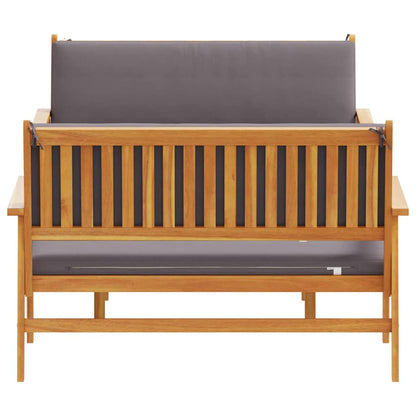 vidaXL Gartensofa-set 3 pcs Braun 120 x 65,5 x 79 cm Massivholz Akazie
